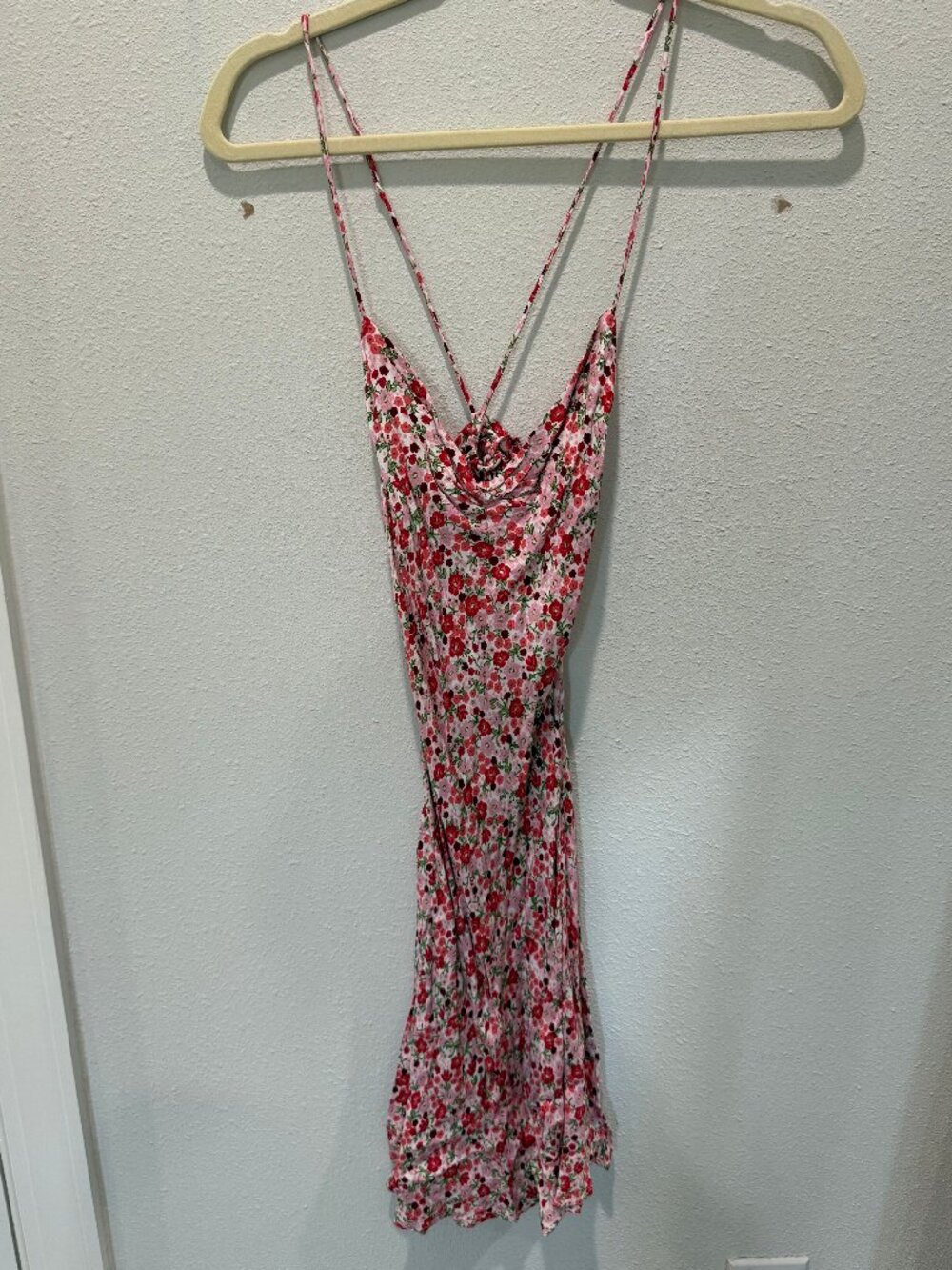 Floral Sundress with Open Back